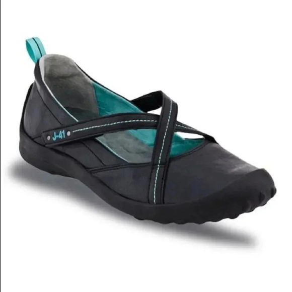 J-41 Footwear Midnight Martini Flats - Picture 1 of 8